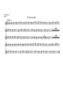 Pastorela – Tromba I in B